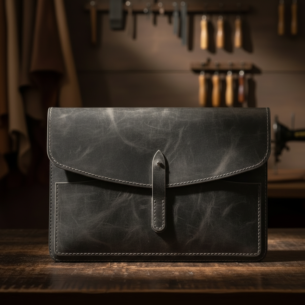 Véra / Form - Hakiki Deri MacBook Çantası