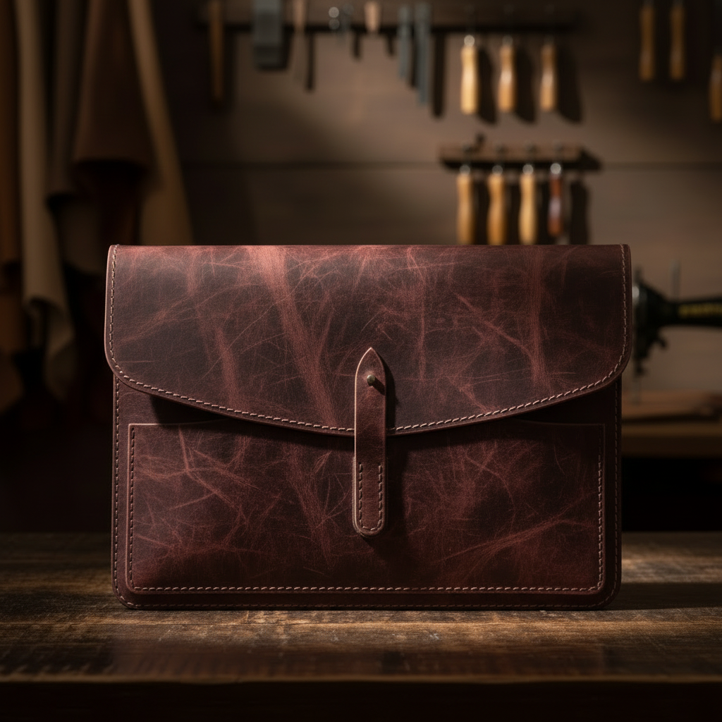 Véra / Form - Hakiki Deri MacBook Çantası